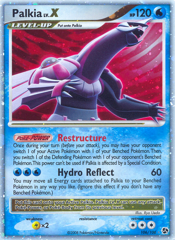 Great Encounters Holo Palkia LV. X #106/106